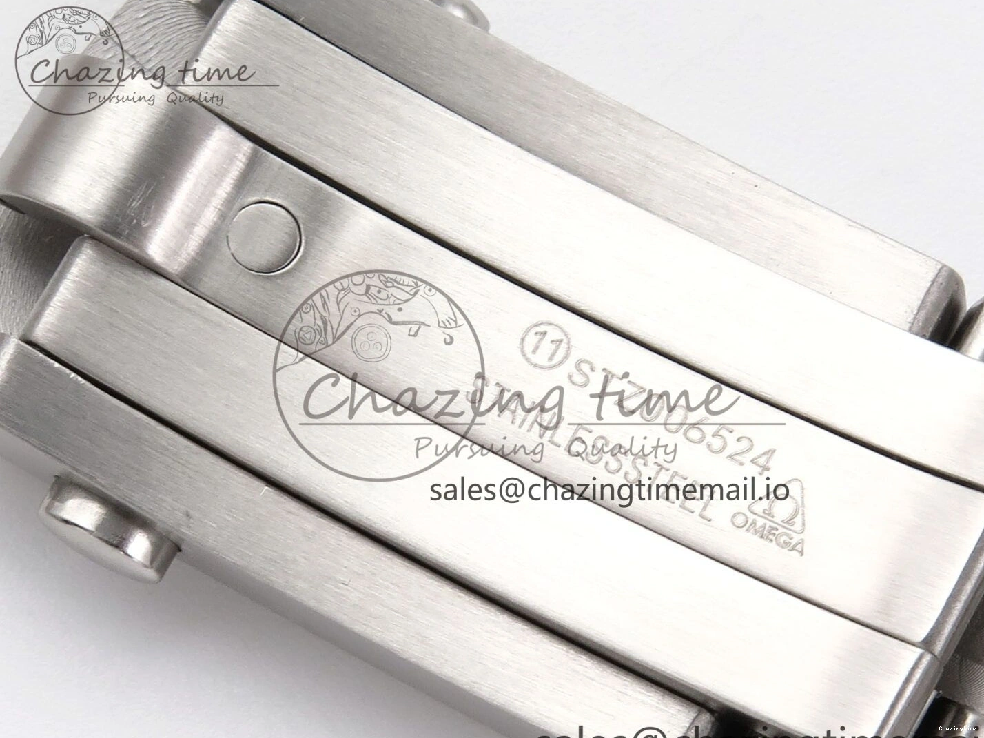 0409 HighQuality Seamaster Diver 300M OMF 1:1 Best Edition Blue Red Ceramic White Dial on SS Bracelet A 7705